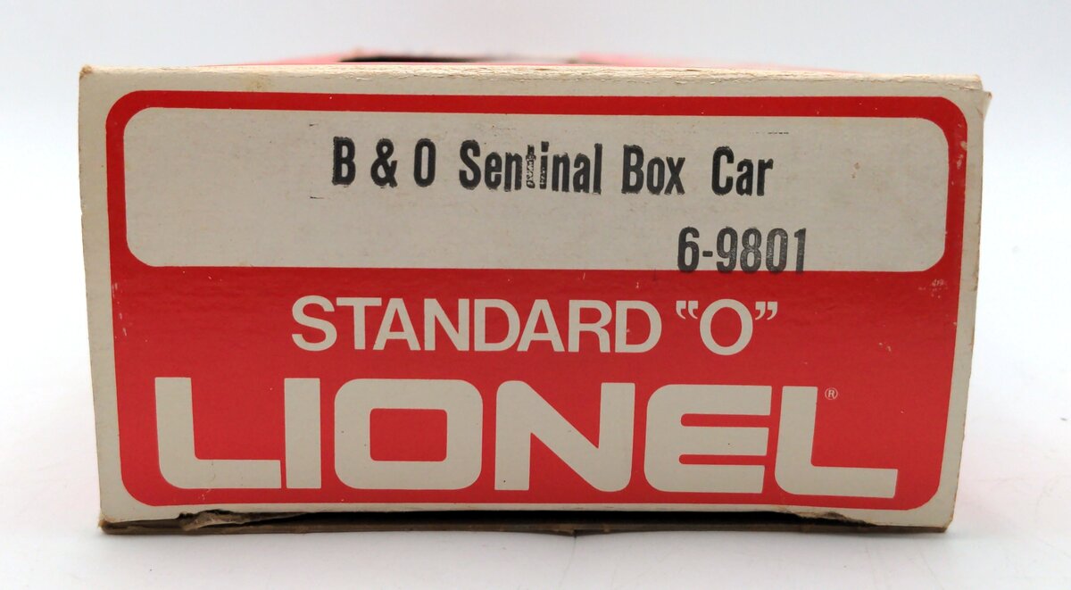 Lionel 6-9801 O Gauge Baltimore & Ohio Sentinel Box Car EX/Box