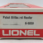 Lionel 6-9859 O Gauge Pabst Blue Ribbon Reefer #9859 EX/Box