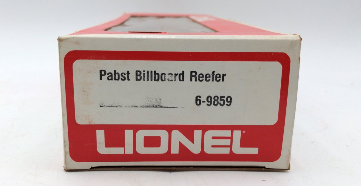 Lionel 6-9859 O Gauge Pabst Blue Ribbon Reefer #9859 EX/Box