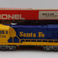 Lionel 6-8756 O Gauge Santa Fe U36B Dummy Unit Diesel Locomotive LN/Box