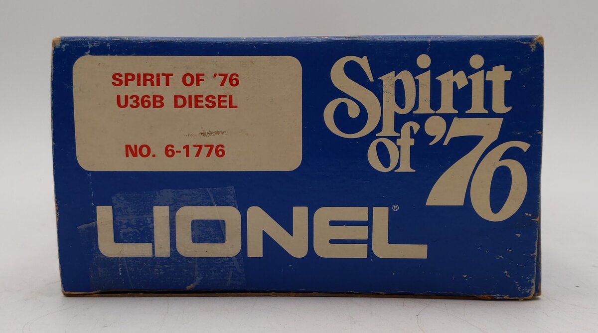 Lionel 6-1776 O Gauge Spirit of 76 U36B Powered Diesel Locomotive LN/Box
