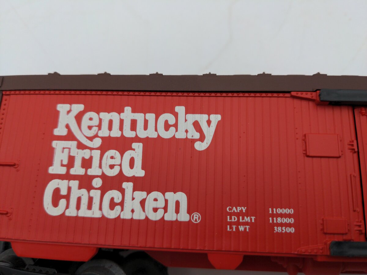 Lionel 6-7509 O Gauge Kentucky Fried Chicken Reefer Car EX/Box