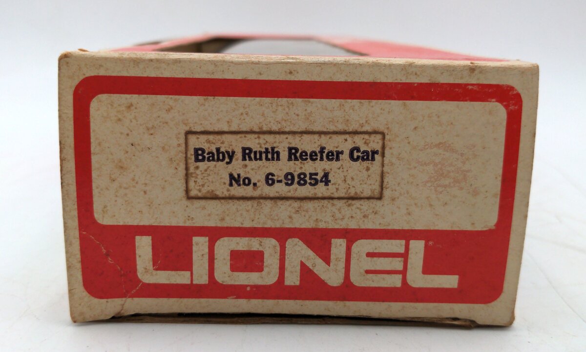 Lionel 6-9854 O Gauge Baby Ruth Billboard Reefer Car EX/Box