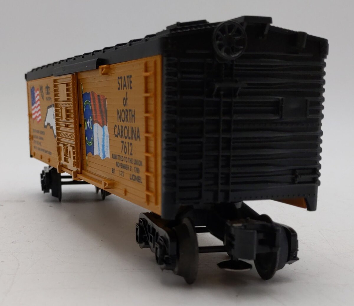 Lionel 6-7612 O Gauge State of North Carolina Boxcar #7612 LN/Box