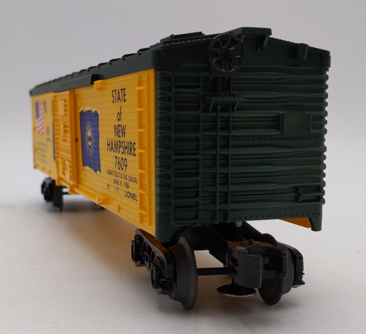 Lionel 6-7609 O Gauge State of New Hampshire Boxcar #7609 LN/Box