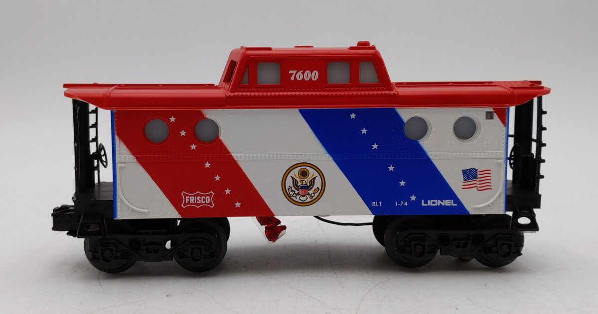 Lionel 6-7600 O Gauge Spirit of 76 N5C Porthole Lighted Caboose #7600 LN/Box