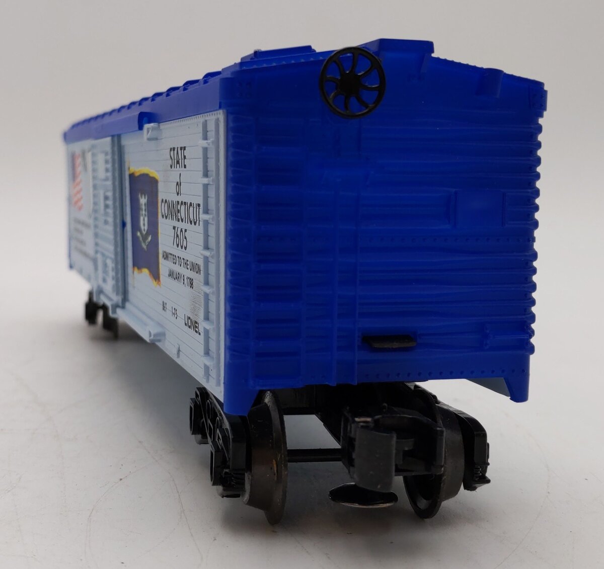 Lionel 6-7605 O Gauge Spirit of 76 State of Connecticut Boxcar #7605 LN/Box