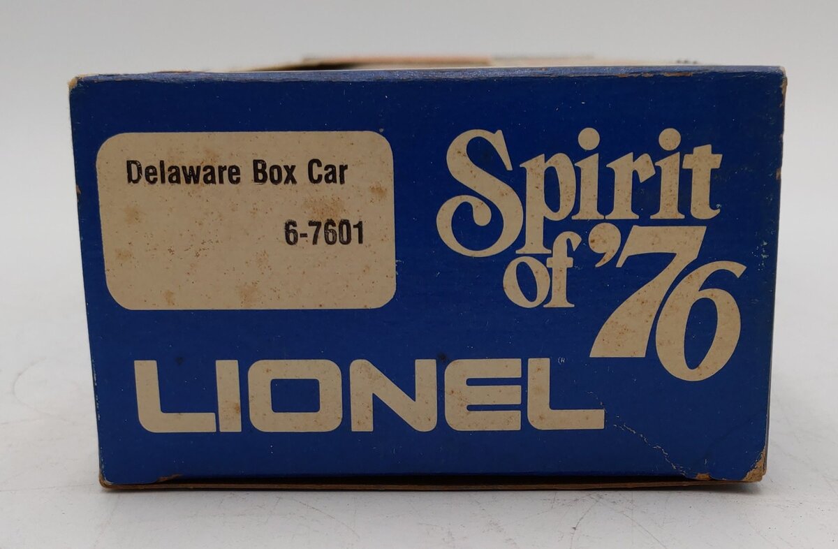 Lionel 6-7601 O Gauge State of Delaware Boxcar LN/Box