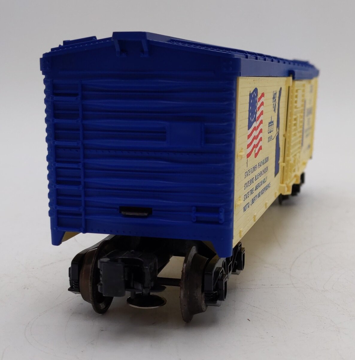 Lionel 6-7601 O Gauge State of Delaware Boxcar LN/Box