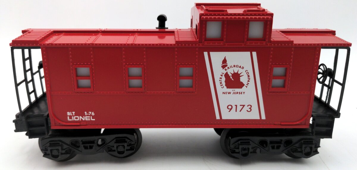 Lionel 6-9173 O Gauge Jersey Central Illuminated Caboose #9173 EX/Box