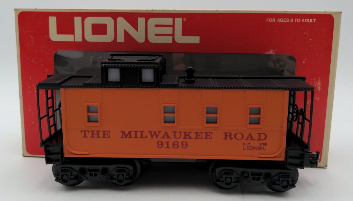 Lionel 6-9169 O Gauge Milwaukee Road Illuminated Caboose EX/Box
