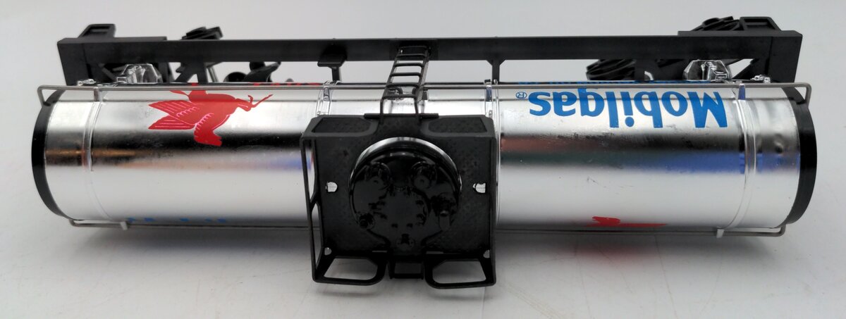 Lionel 6-9156 O Gauge Mobilgas Plated Single Dome Tank Car EX/Box