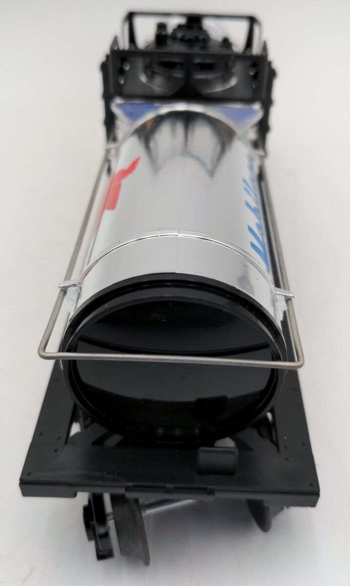 Lionel 6-9156 O Gauge Mobilgas Plated Single Dome Tank Car EX/Box