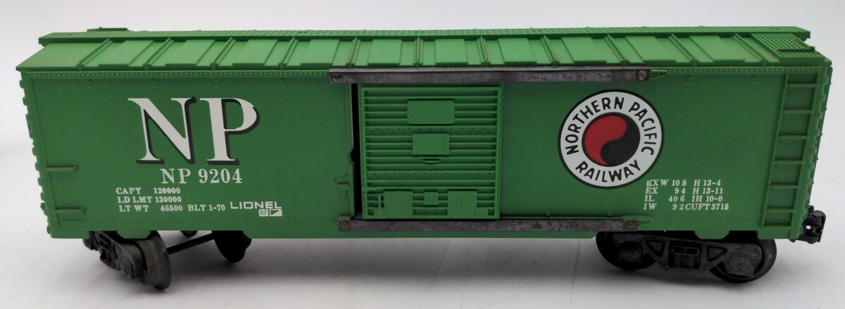 Lionel 6-9204 O Gauge Northern Pacific Boxcar #9204 VG/Box