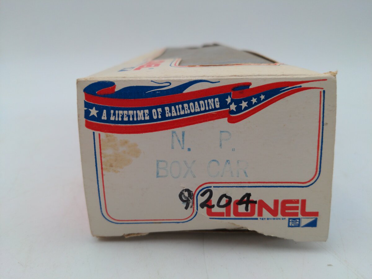 Lionel 6-9204 O Gauge Northern Pacific Boxcar #9204 VG/Box