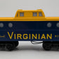 Lionel 6-9175 O Gauge Virginian Illuminated Caboose EX/Box