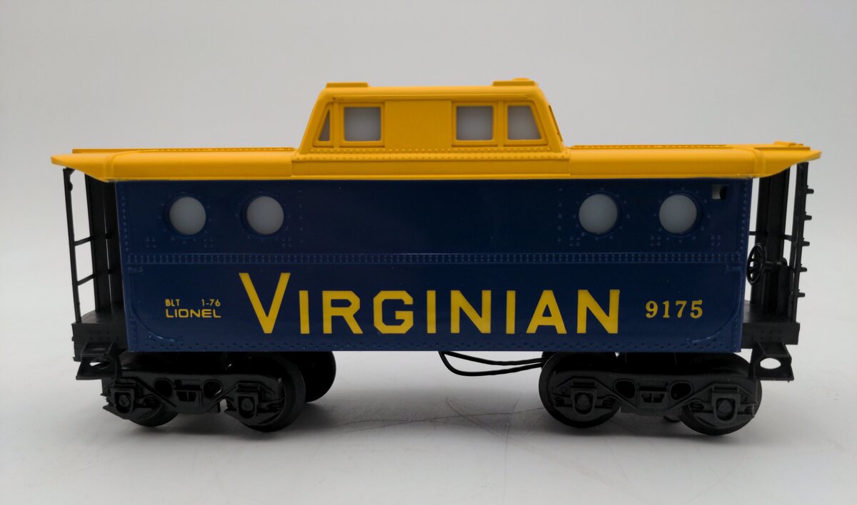 Lionel 6-9175 O Gauge Virginian Illuminated Caboose EX/Box