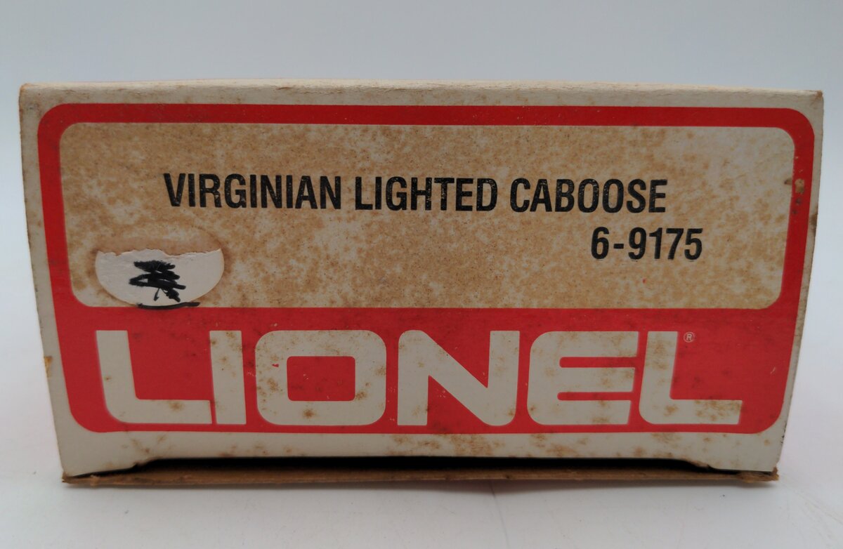 Lionel 6-9175 O Gauge Virginian Illuminated Caboose EX/Box