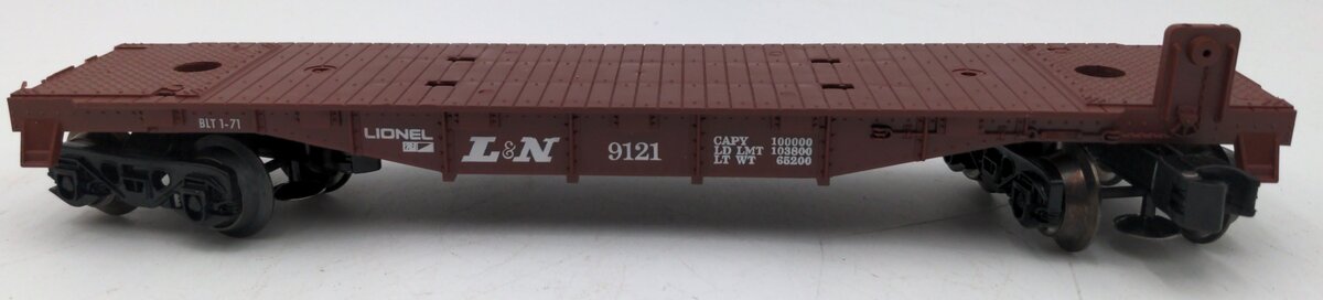 Lionel 6-9121 Louisville & Nashville Flatcar with Dozer VG/Box