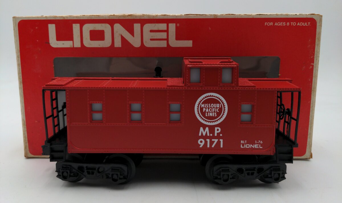 Lionel 6-9171 O Gauge Missouri Pacific Lighted Caboose EX/Box