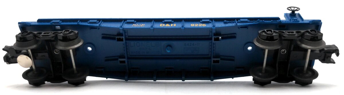 Lionel 6-9226 O Gauge Delaware and Hudson Flatcar with 2 Trailers LN/Box