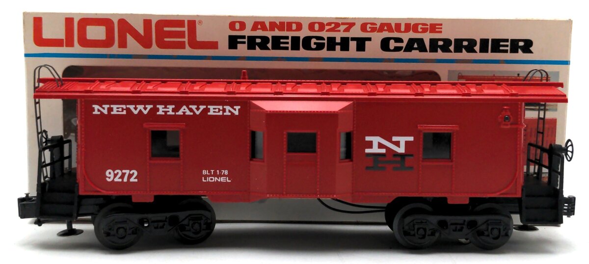 Lionel 6-9272 O Gauge New Haven Bay Window Lighted Caboose LN/Box