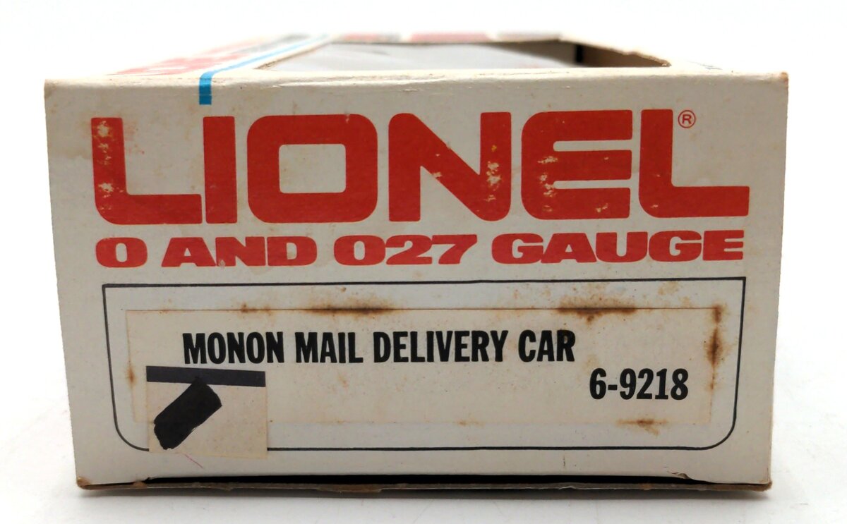 Lionel 6-9218 O Gauge Monon Mail Operating Boxcar LN/Box