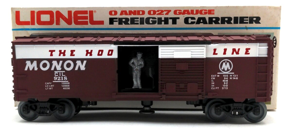 Lionel 6-9218 O Gauge Monon Mail Operating Boxcar LN/Box
