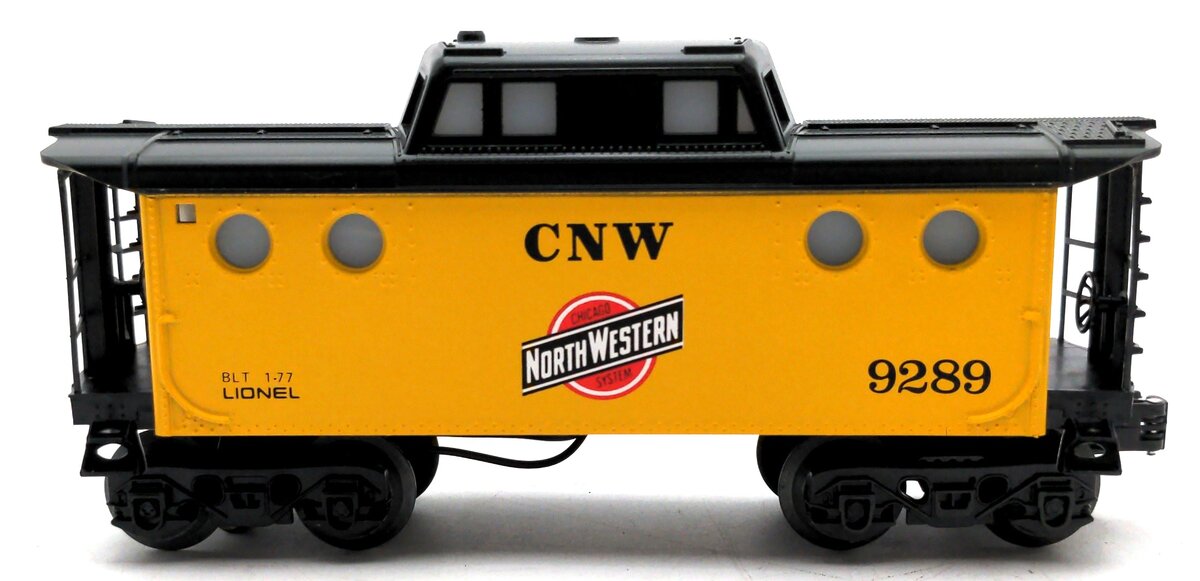 Lionel 6-9289 O Gauge C&NW N5C Lighted Caboose LN/Box