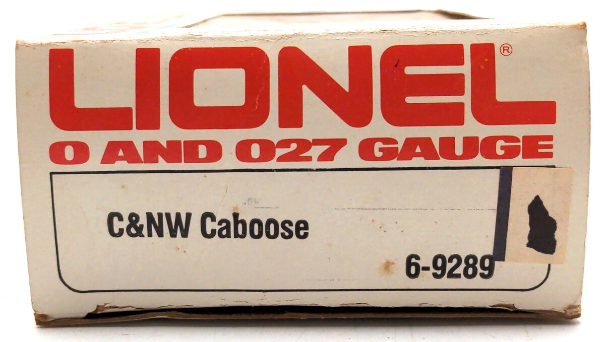Lionel 6-9289 O Gauge C&NW N5C Lighted Caboose LN/Box