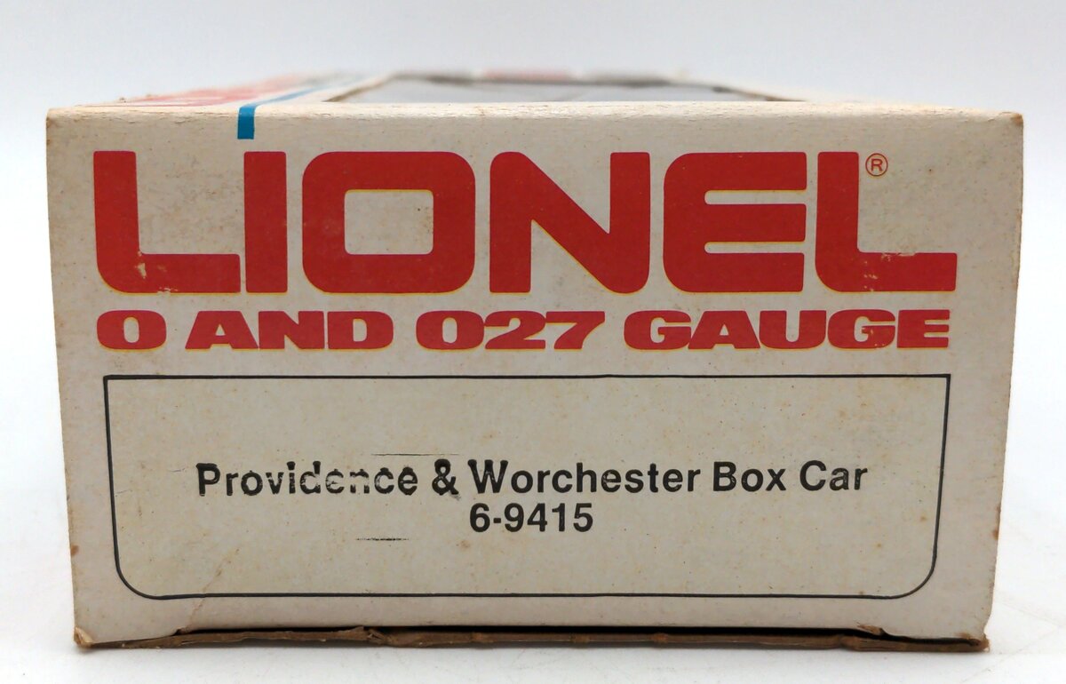 Lionel 6-9415 O Gauge Providence & Worcester Boxcar NIB