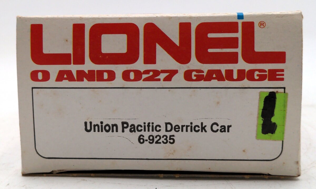 Lionel 6-9235 O Gauge Union Pacific Derrick Car LN/Box