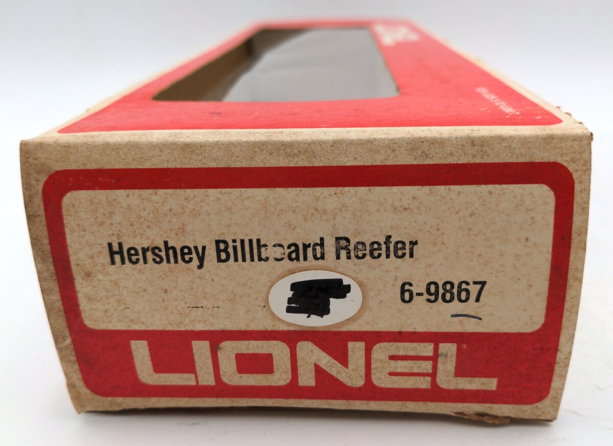 Lionel 6-9867 O Gauge Hershey's Chocolate Billboard Reefer Car #9867 EX/Box