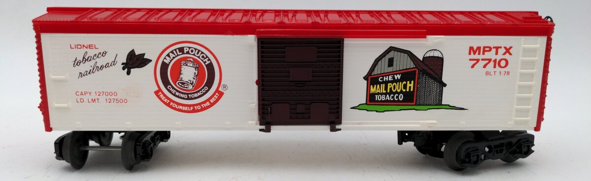 Lionel 6-7710 O Gauge Mail Pouch Refrigerator Car EX/Box