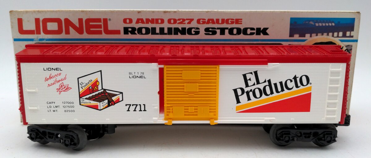 Lionel 6-7711 O Gauge El Producto Boxcar EX/Box