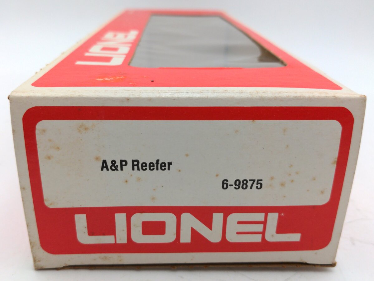 Lionel 6-9875 O Atlantic and Pacific Billboard Reefer Car #9875 EX/Box