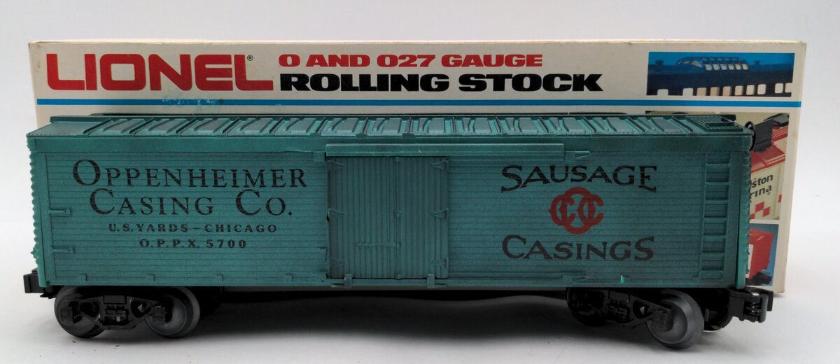 Lionel 6-5700 O Gauge Oppenheimer Woodside Reefer EX/Box