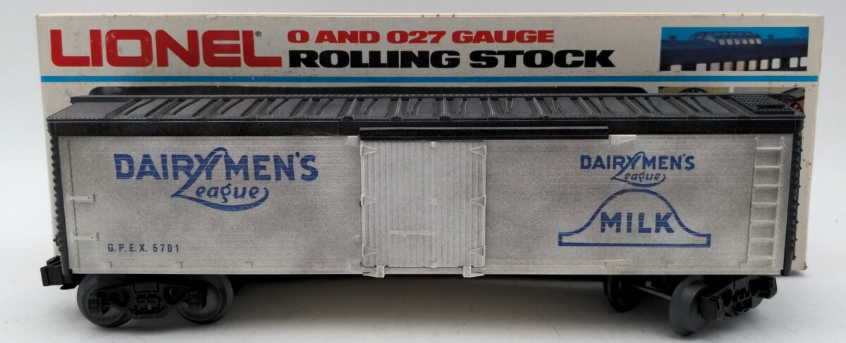 Lionel 6-5701 O Gauge Dairymen‘s League Reefer Car EX/Box