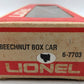 Lionel 6-7703 O Gauge Beechnut Billboard Reefer Car #7703 EX/Box