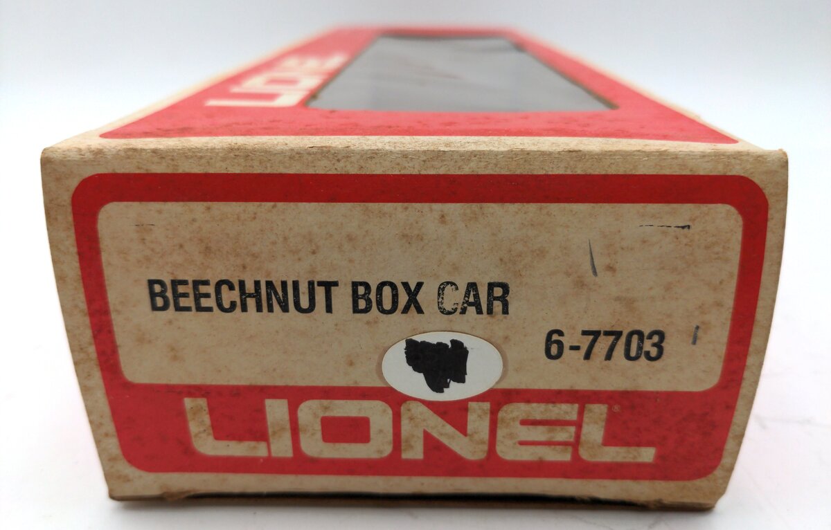 Lionel 6-7703 O Gauge Beechnut Billboard Reefer Car #7703 EX/Box