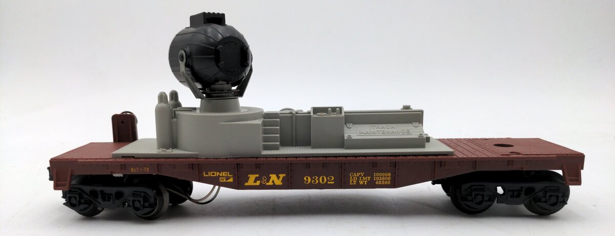 Lionel 6-9302 O Gauge Louisville & Nashville Operating Searchlight Car EX/Box