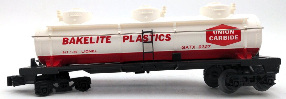 Lionel 6-9327 O Gauge Bakelite Plastics Triple Dome Tank Car VG/Box