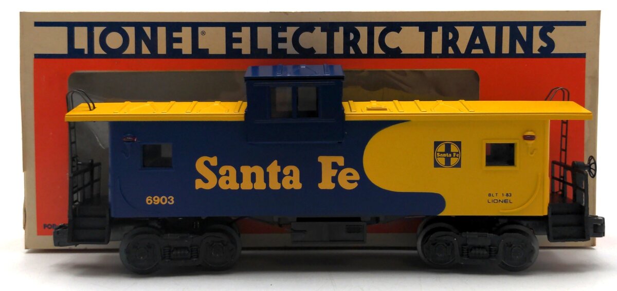 Lionel 6-6903 O Gauge Santa Fe Extended Vision Caboose LN/Box