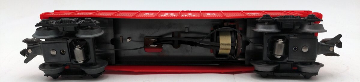 Lionel 6-9307 O Gauge Erie Animated Cop & Hobo Gondola #9307 LN/Box