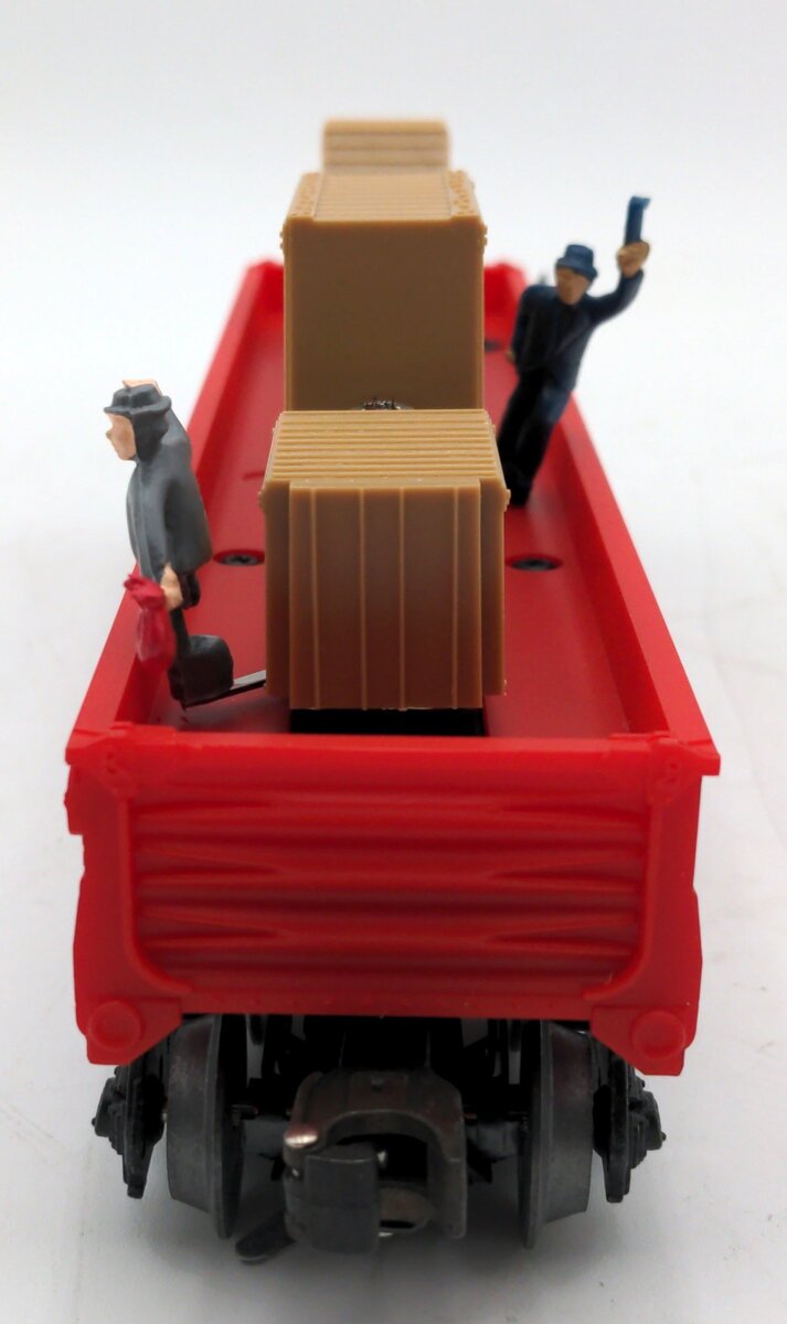 Lionel 6-9307 O Gauge Erie Animated Cop & Hobo Gondola #9307 LN/Box