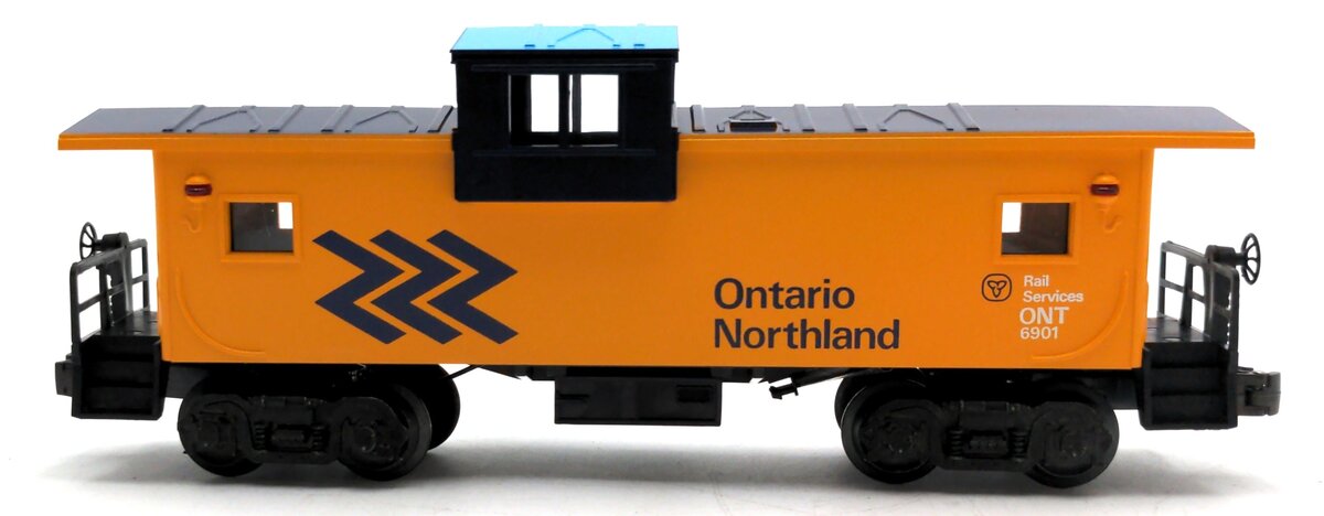 Lionel 6-6901 O Gauge Ontario Northland Illuminated EV Caboose LN/Box