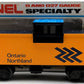 Lionel 6-6901 O Gauge Ontario Northland Illuminated EV Caboose LN/Box