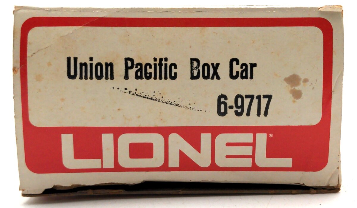 Lionel 6-9717 O Gauge Union Pacific Boxcar #9717 LN/Box