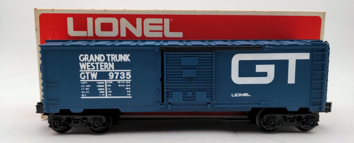Lionel 6-9735 O Gauge Grand Trunk Boxcar EX/Box