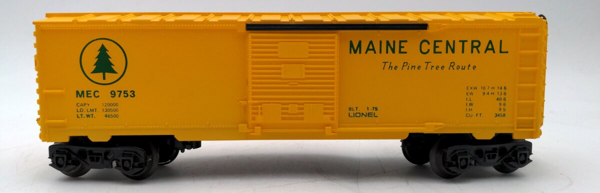 Lionel 6-9753 O Gauge Maine Central Boxcar EX/Box